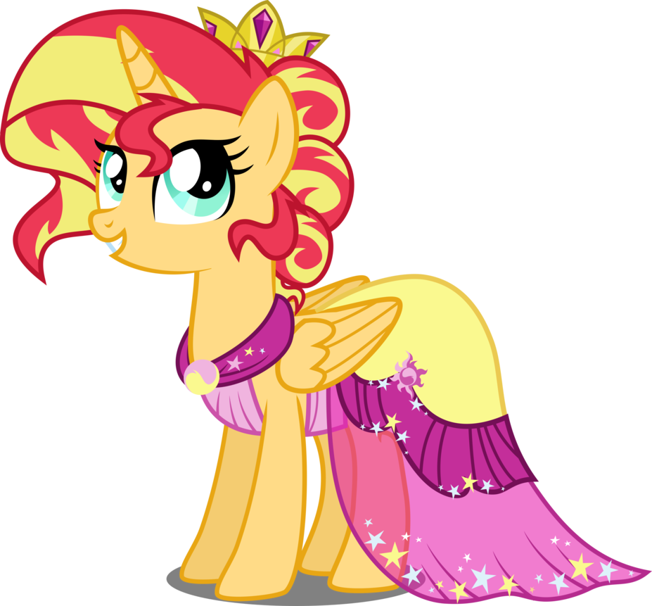 au   princess sunset in her gala dress b