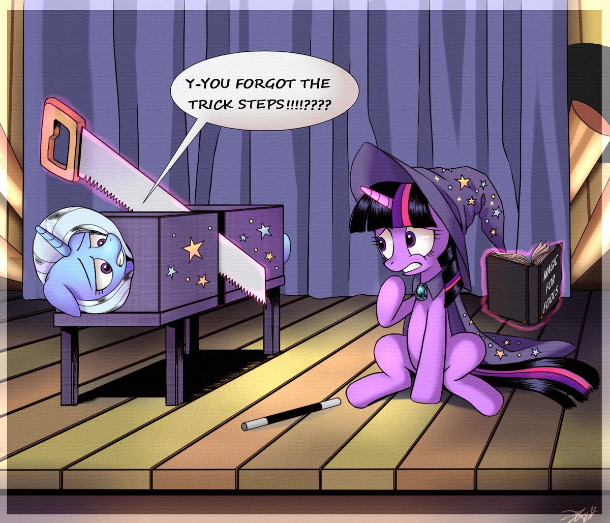 the silly adventures of trixie and twili