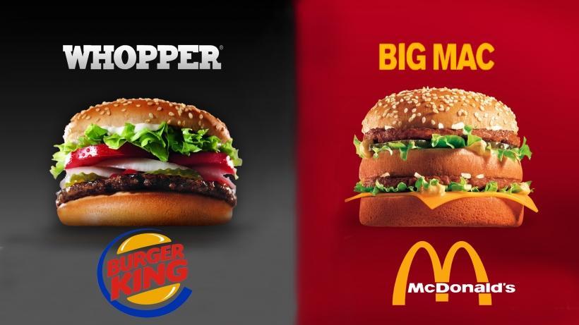 whopper vs big mac xl