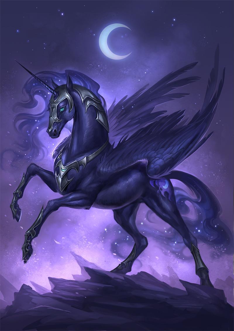 mlp villains   nightmare moon by sandara