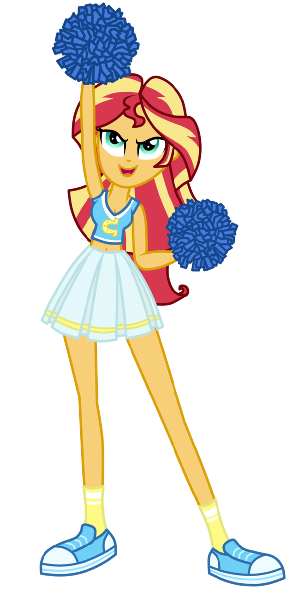 cheerleader sunset shimmer by mixiepie-d