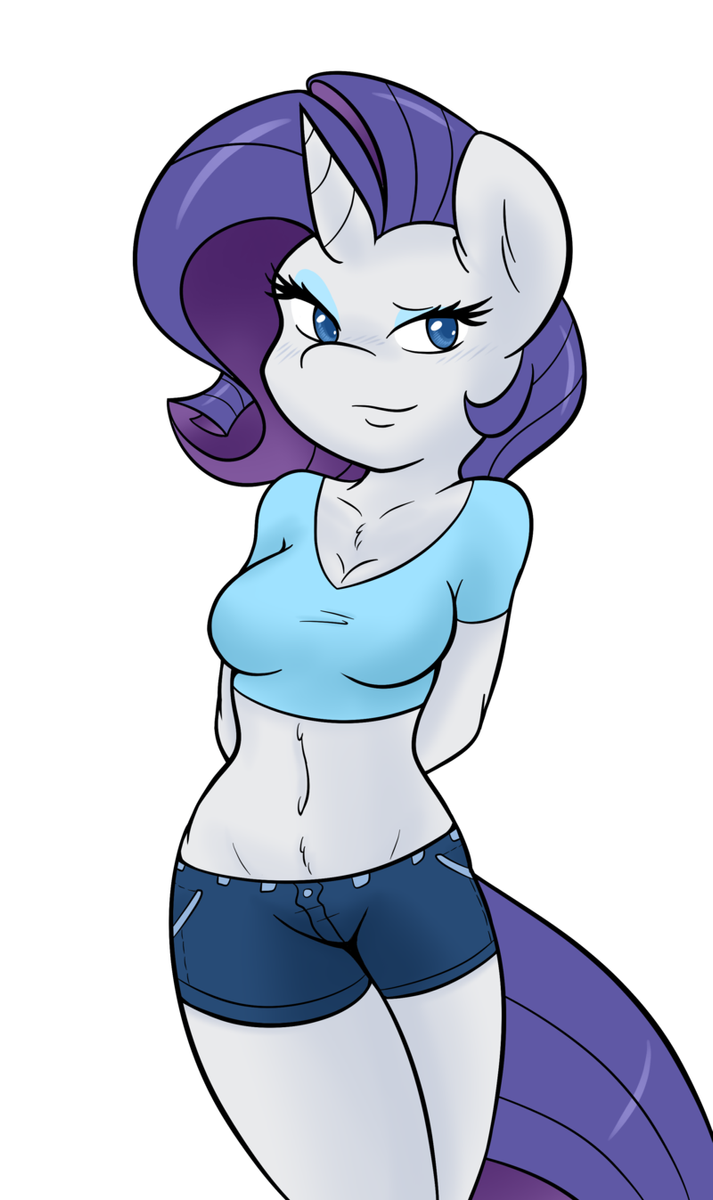 commission   anthro rarity by ambris-d7n