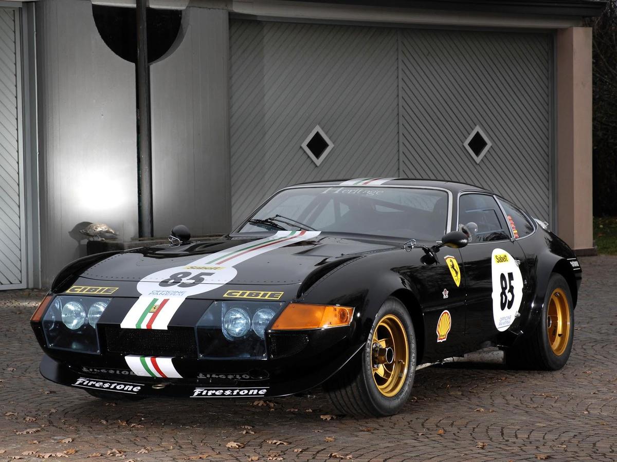 f2fd0f 1970 Ferrari Daytona GTB-4 coup C