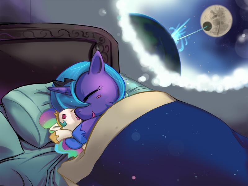 mlp fim   luna  s sweet dream by bakki-d