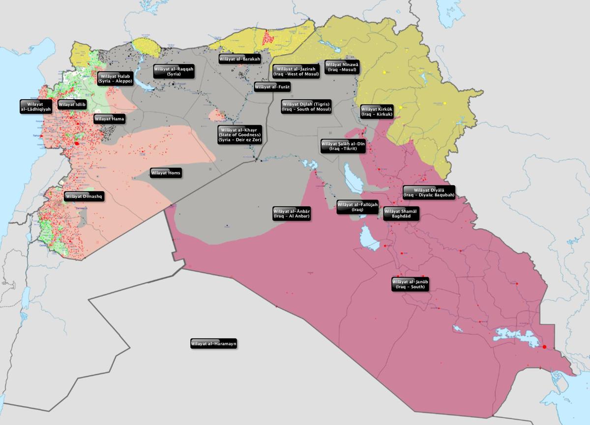 IS Iraq Syria 29 April 20151