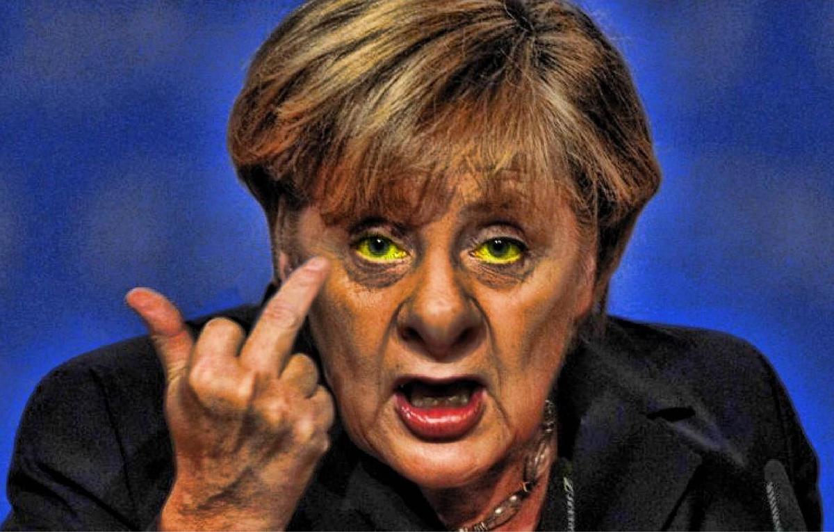 kanzlerin angela merkel wahlkampf stinke