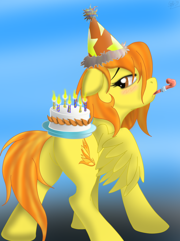 happy birthday spitfire by cowboy appled