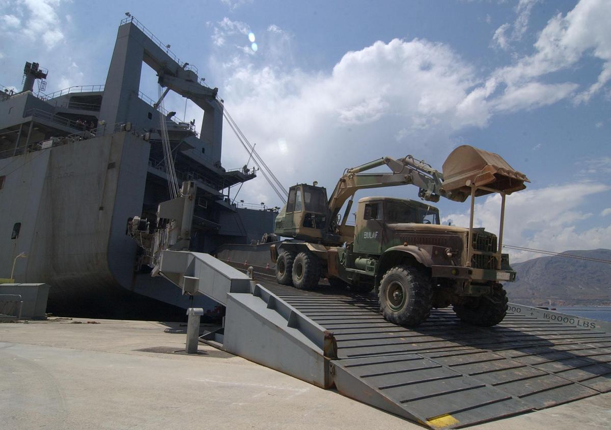 Bulgarian Excavator on KrAZ-truck