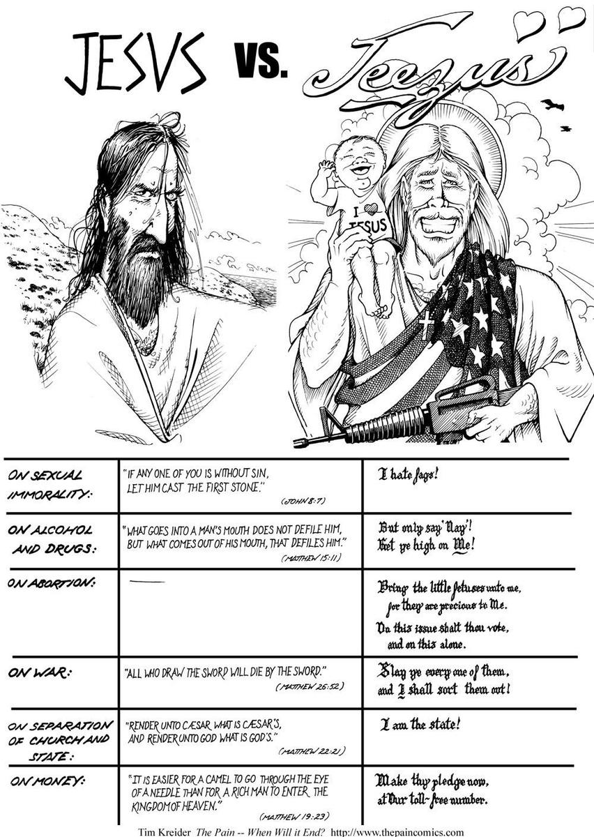 Jesus vs. Jeezus