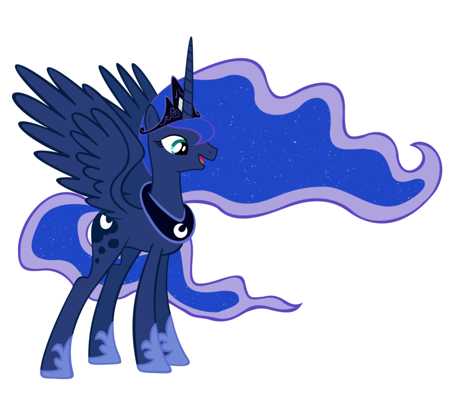 princess luna   full magic by draikjack-