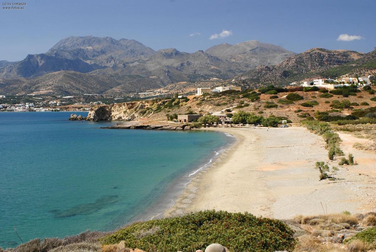 Berg Meer Landschaft Strand