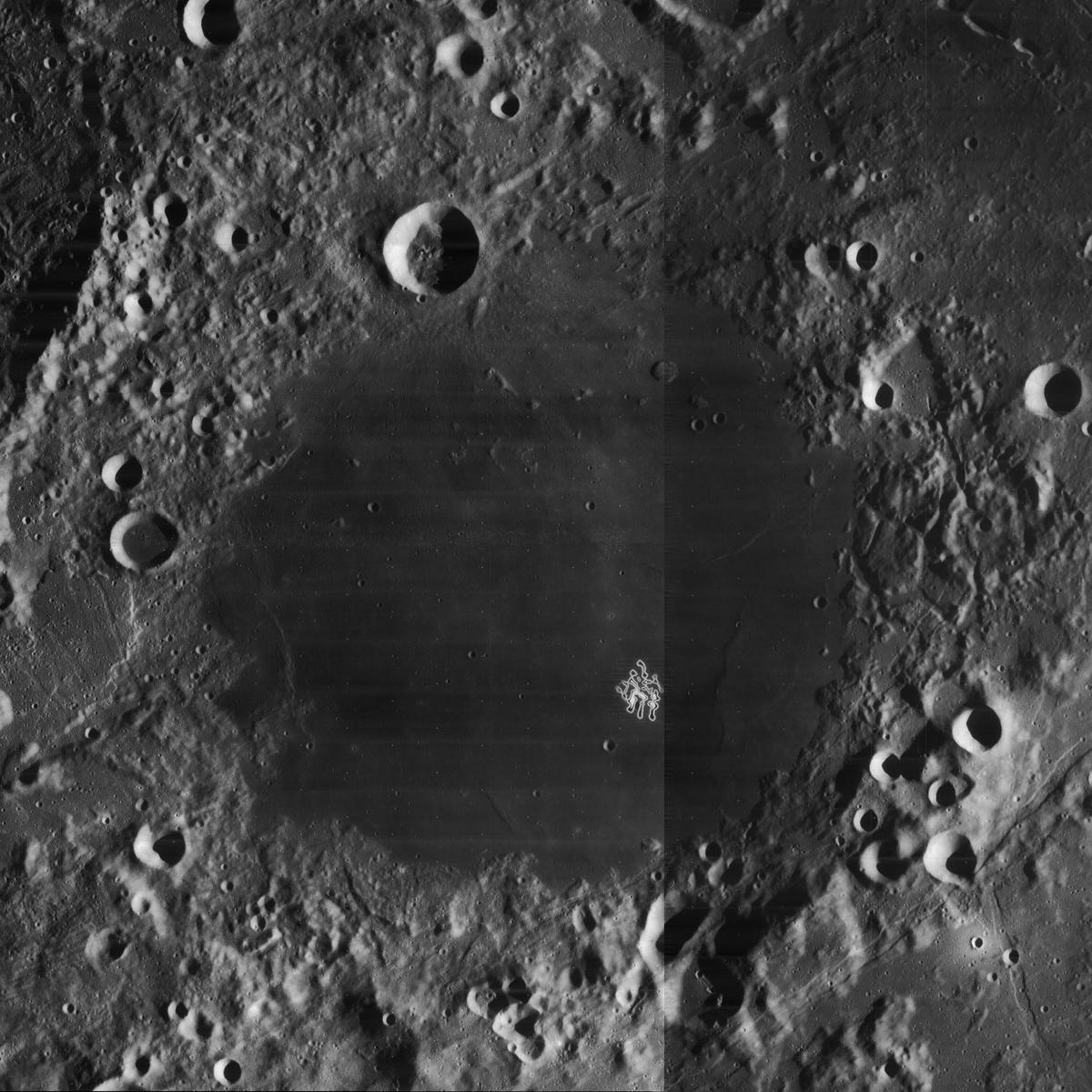 Grimaldi crater 4161 h3 4168 h3