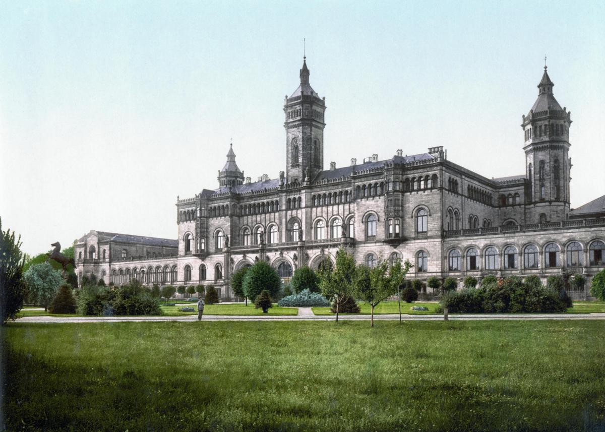 Hannover Welfenschloss um 1895