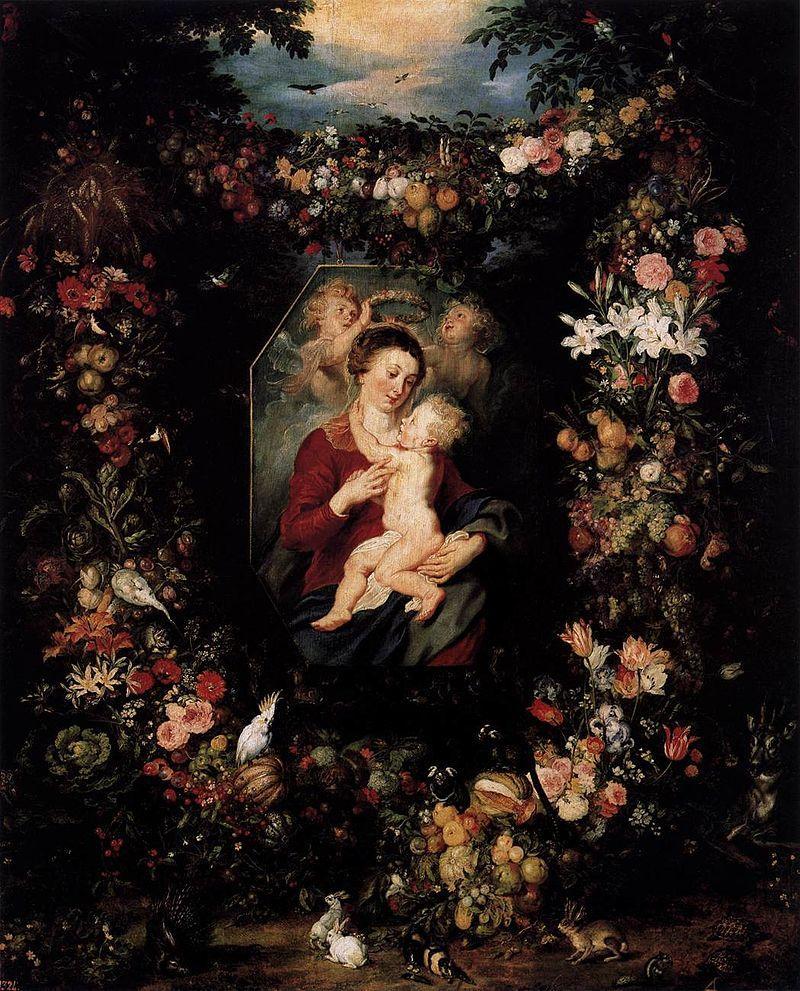 800px-Jan Brueghel 28I29 - Virgin and Ch