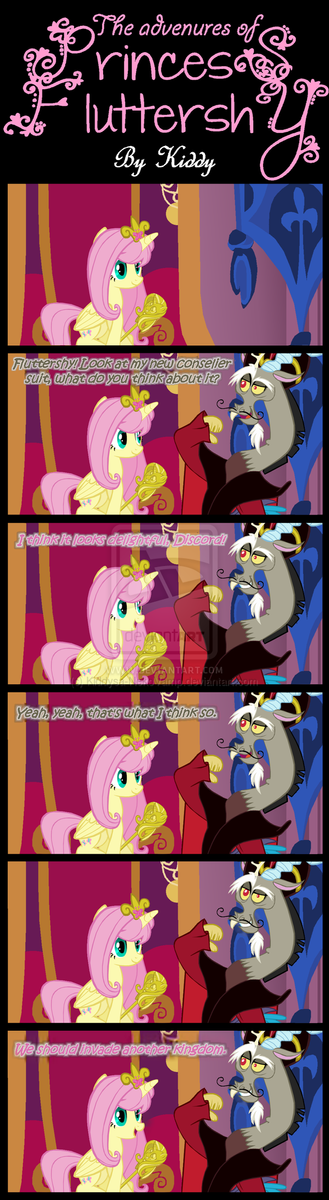the adventures of princess fluttershy by