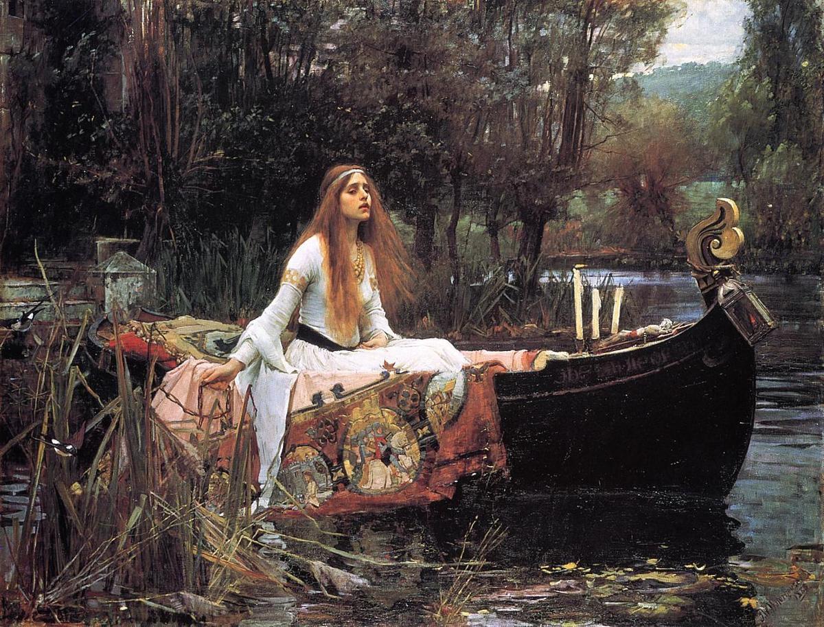 John William Waterhouse The Lady of Shal