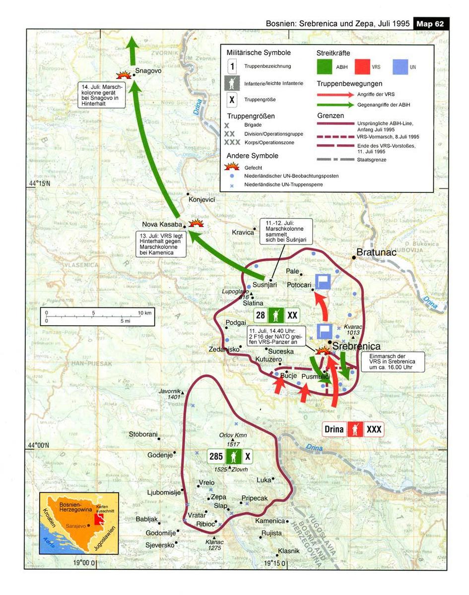 Srebrenica zepa july 1995 german