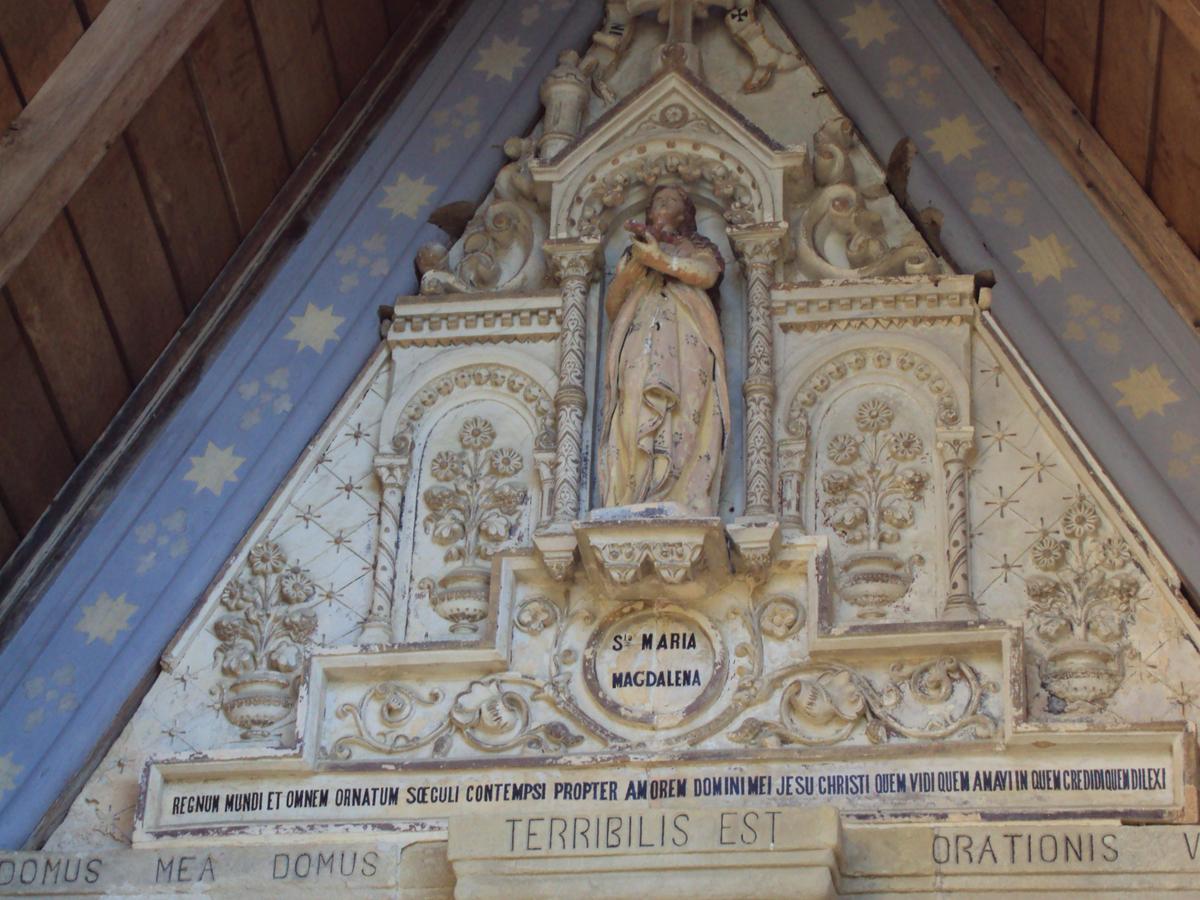 Entrada iglesia de Renne le Chateau