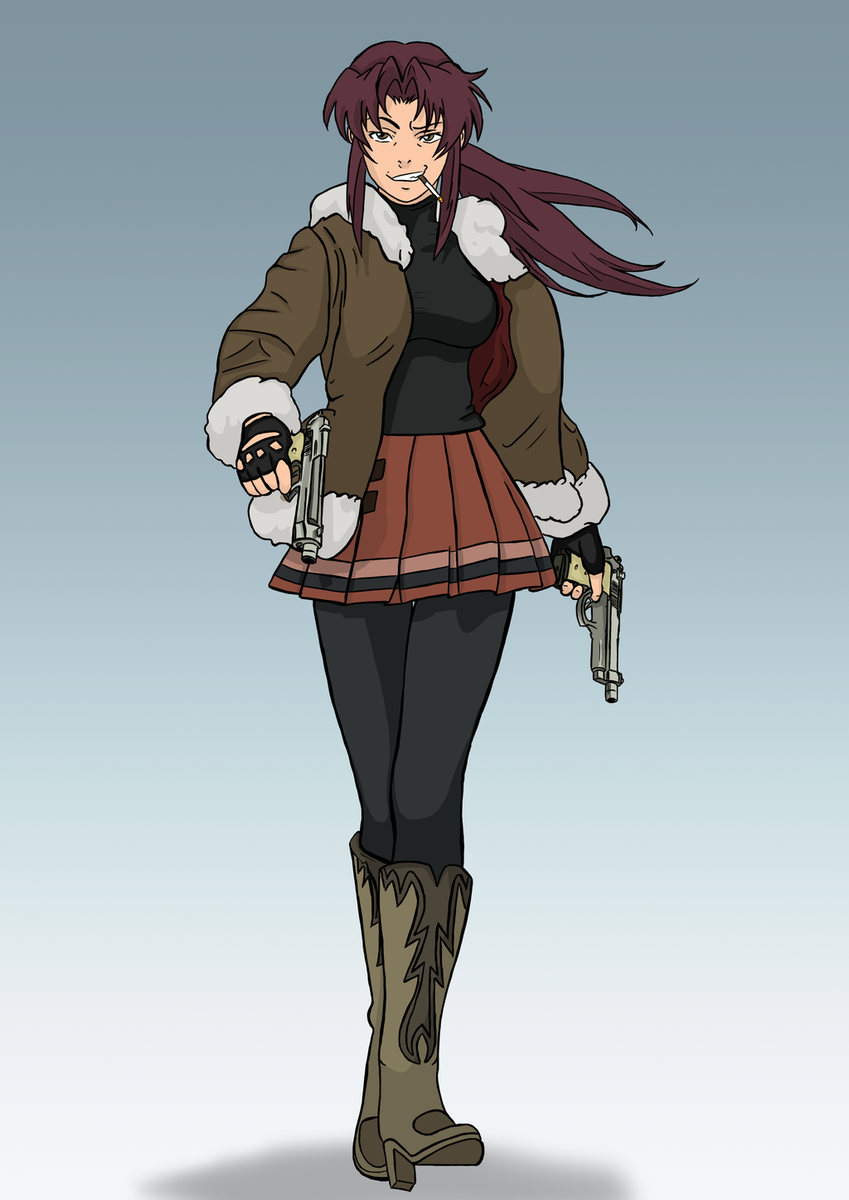 revy   black lagoon by breakyourstuff-d6