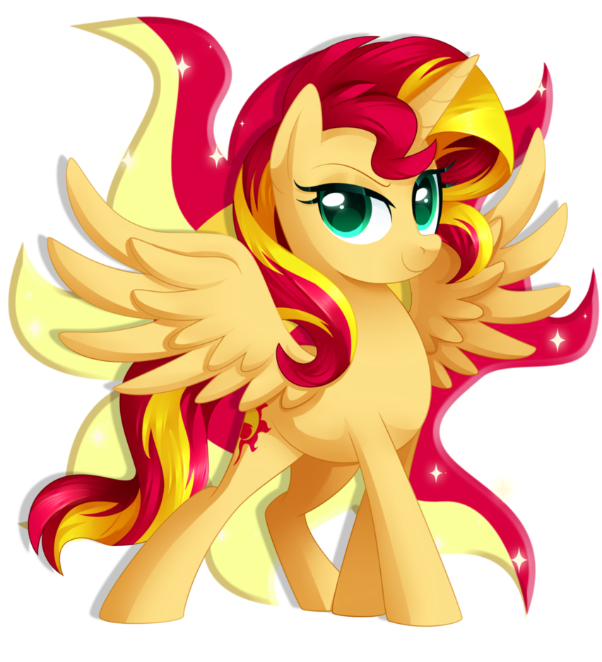 your princess  sunset shimmer by xnightm