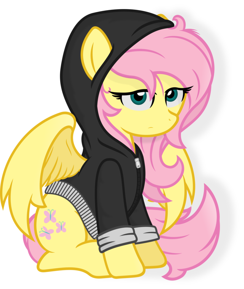 fluttershy  hoodie  by godoffury-d8ldaki