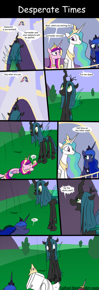 mlp desperate times by loceri-d53czxo