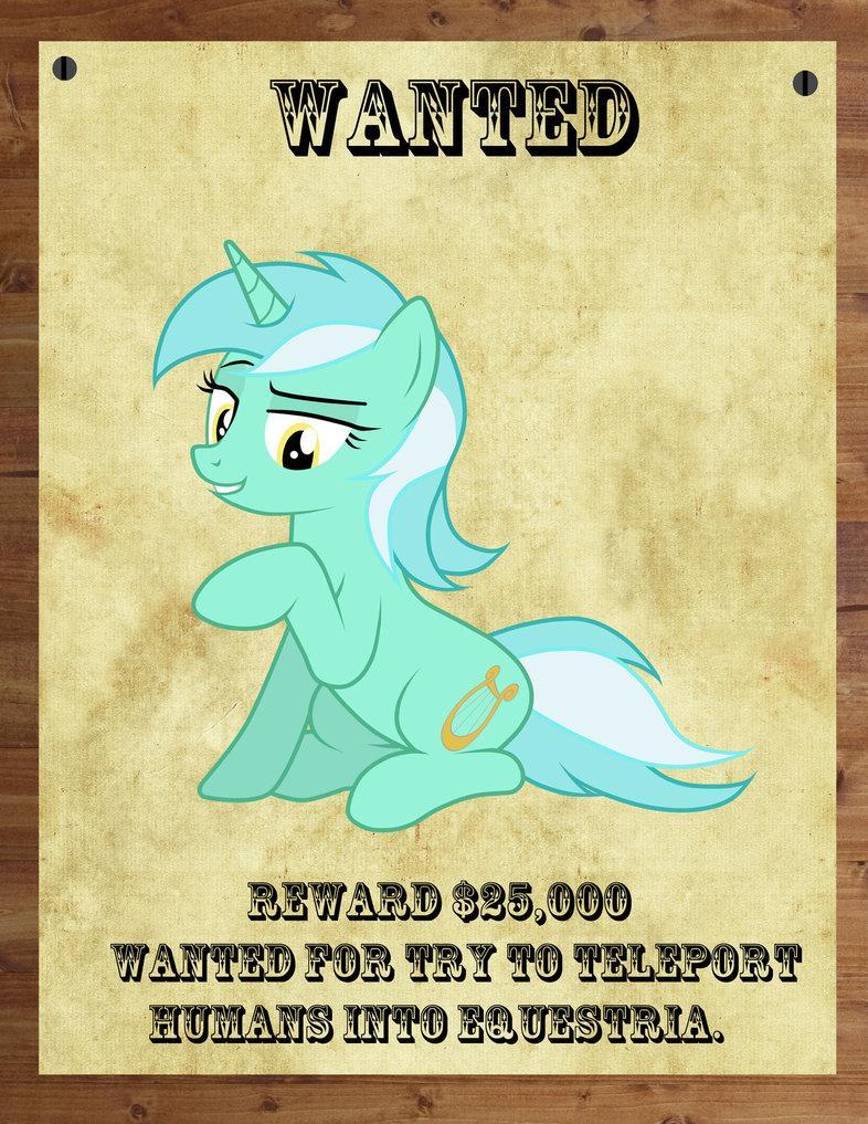 lyra wanted poster  by railphotos-d63uiu