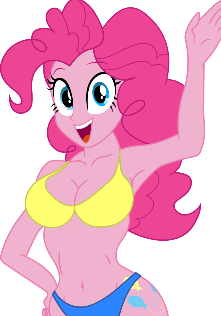 pinkie pie in bikini by wojtekc4d-d8kqfc