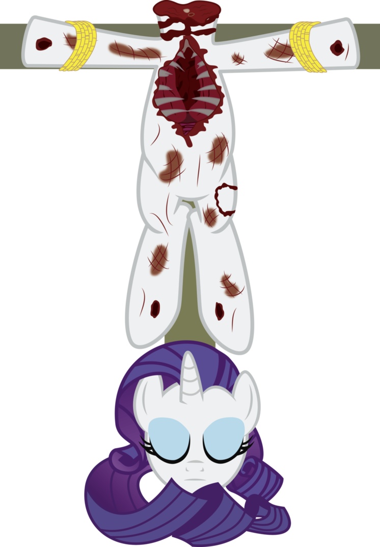 dead pony   rarity   crucifixus by j5a4-