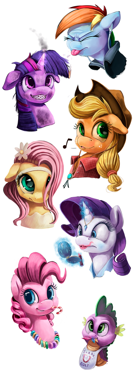 teen ponies speedpaints by tsitra360-d7l