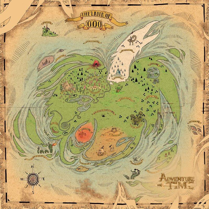 New Map of Ooo