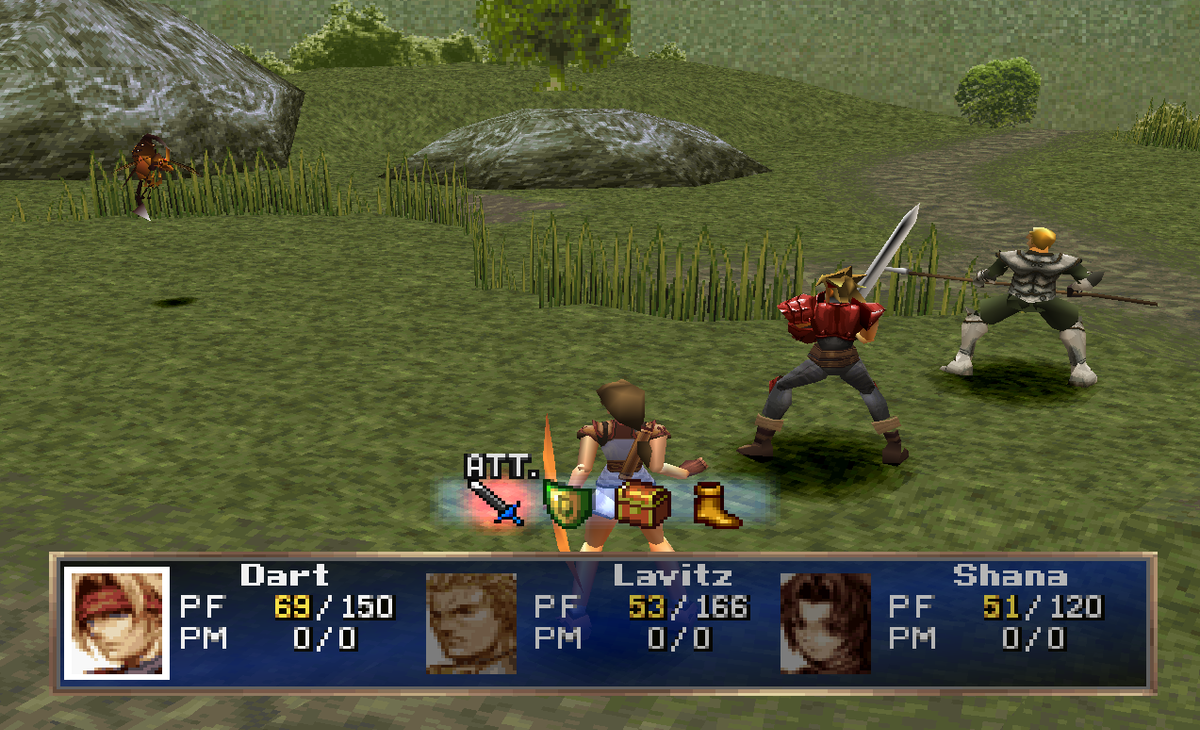 Screenshot The Legend of Dragoon