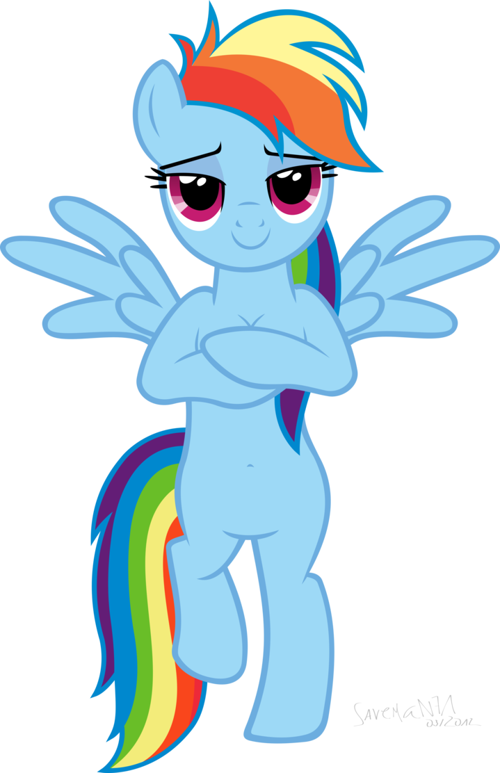 rainbowdash  more sexy  by saveman71-d4t