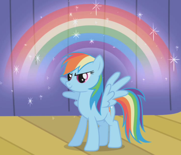 Rainbow Dash27s Rainbow S1E06 cropped