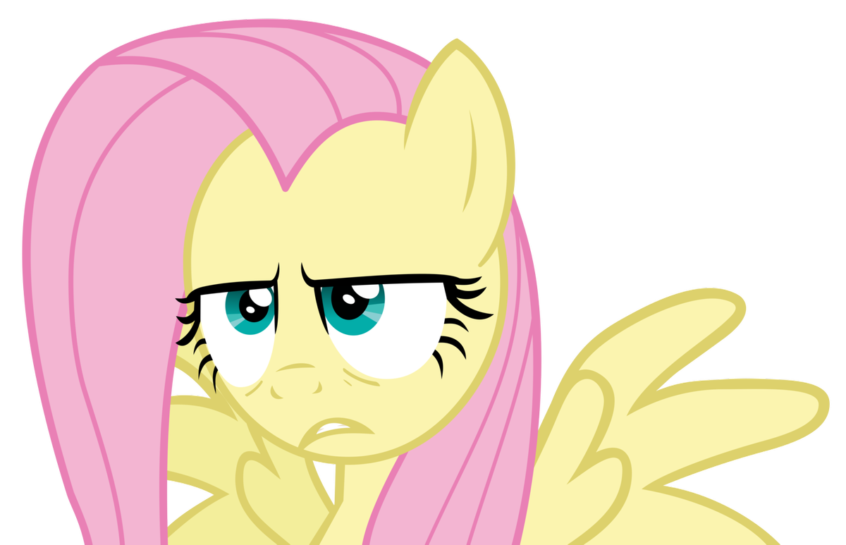 fluttershy does not approve by baumkuche
