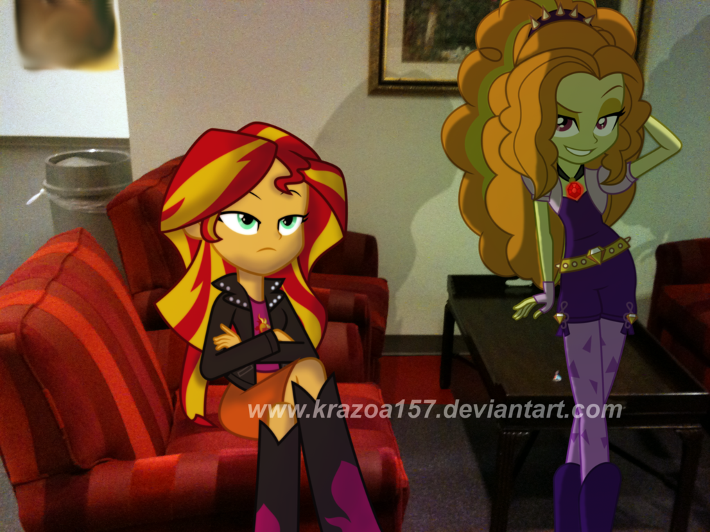 eg adagio dazzle and sunset shimmer by k
