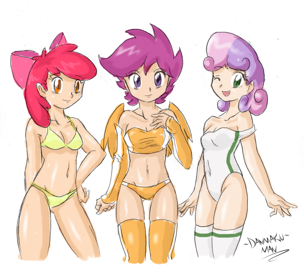 cutie mark crusaders humanized by danmak