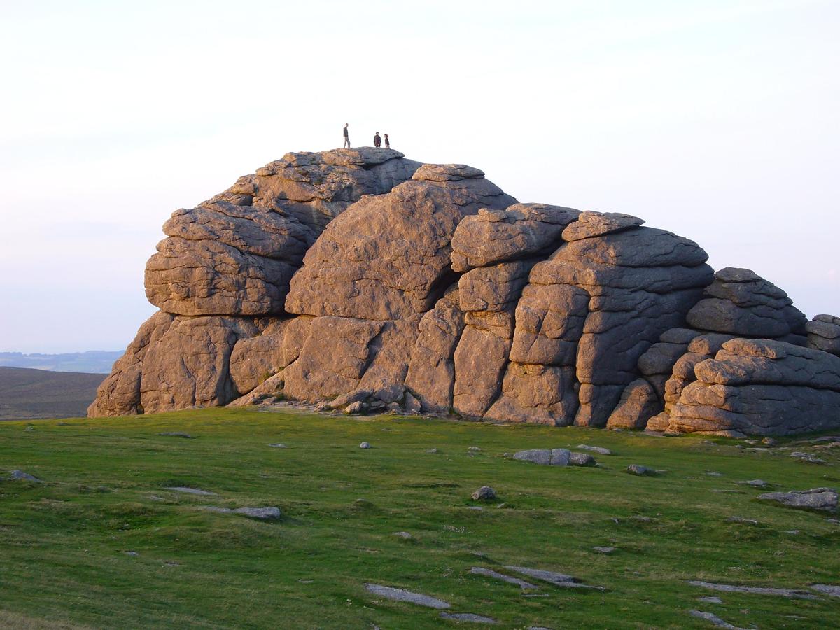 Haytor evening light