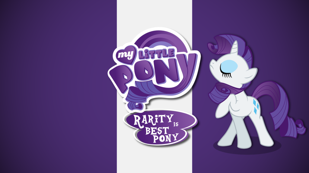 rarity is best pony wallpaper v2 by nort