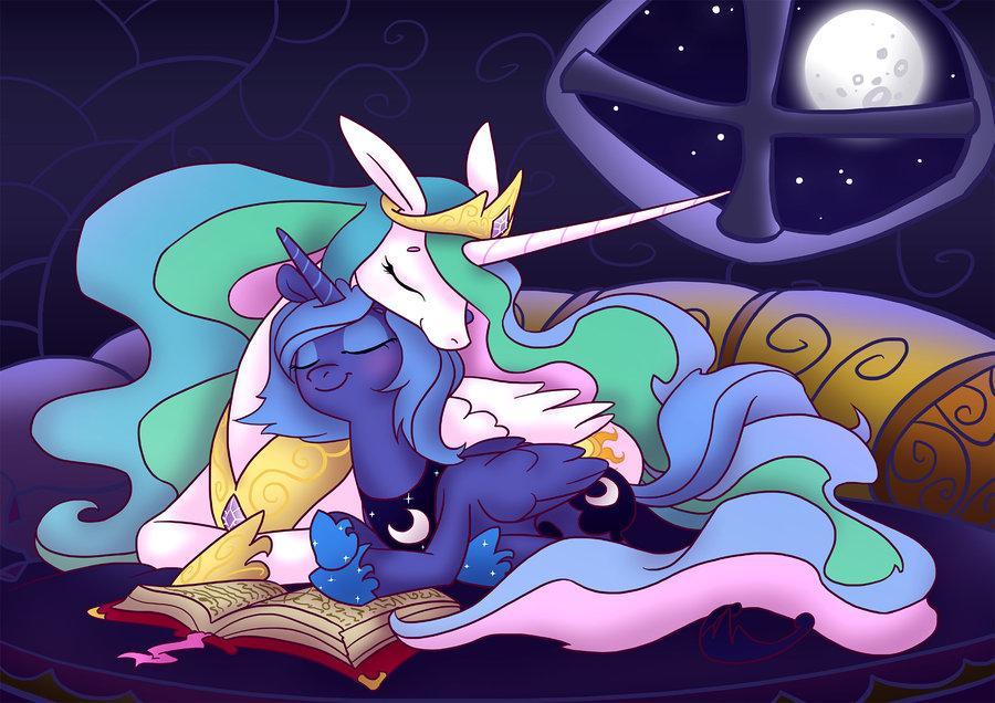 celestia and luna by equestria prevails-