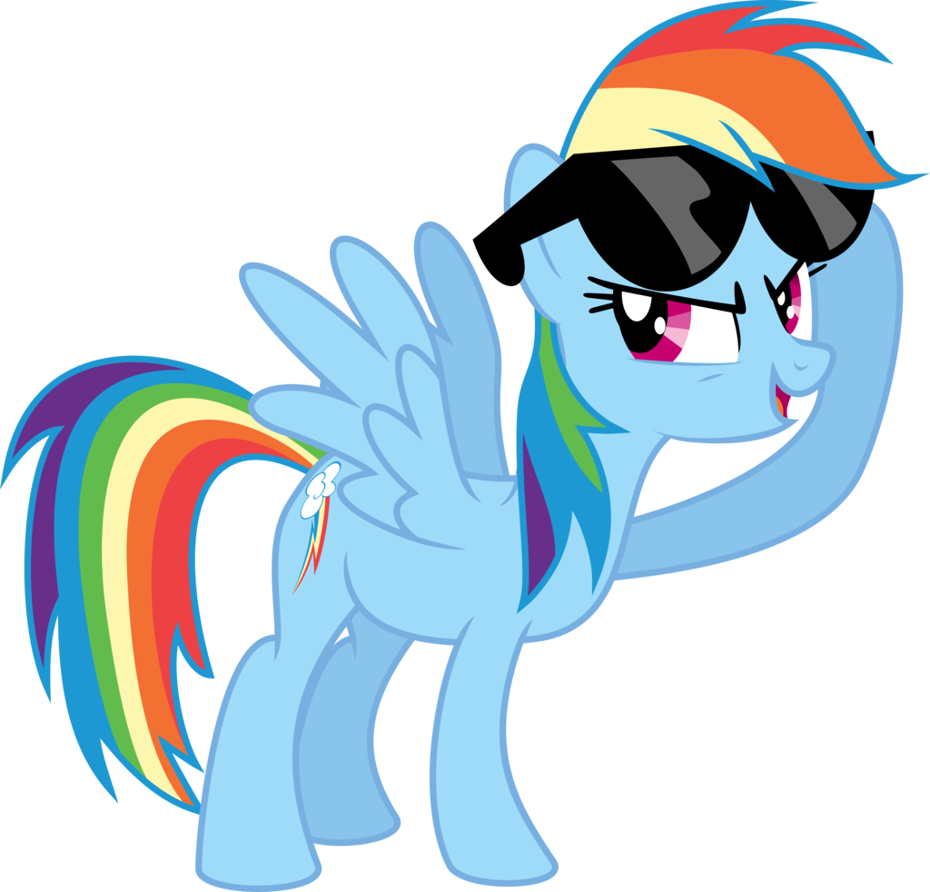 rainbow dash   dash with it by mysteriou