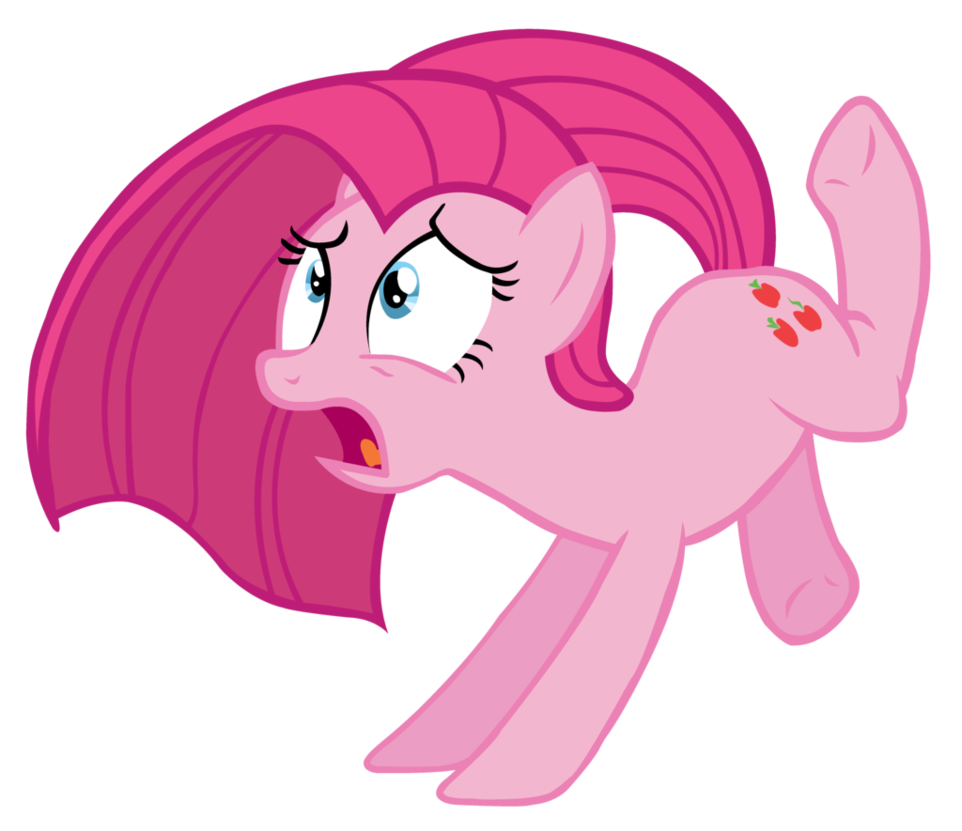 pinkie pie breaks a leg by bluedragon14-