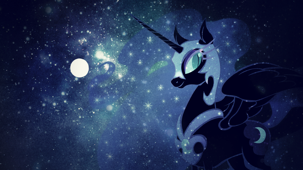 wallpaper  nightmare moon by madblackie-