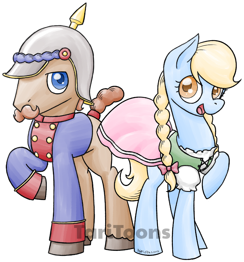 german stereotype ponies by taritoons-d6