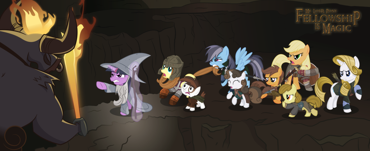 my lotr pony  first look by shadowdark3-