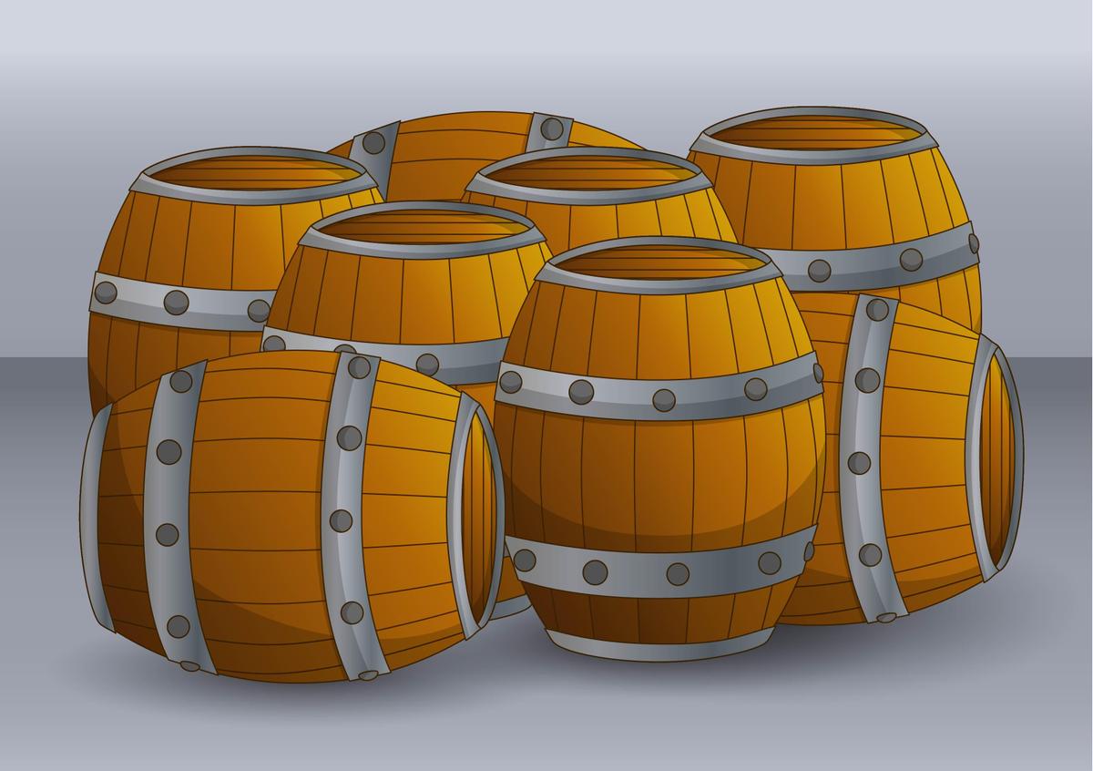 whiskey-barrel-vector