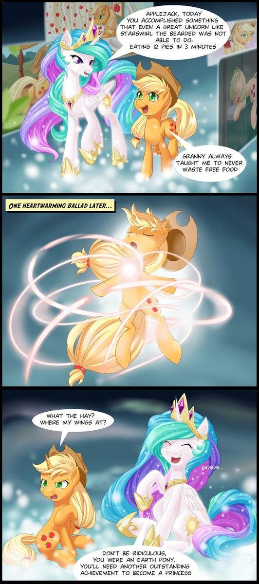 ascension of applejack by dstears-d7le3n