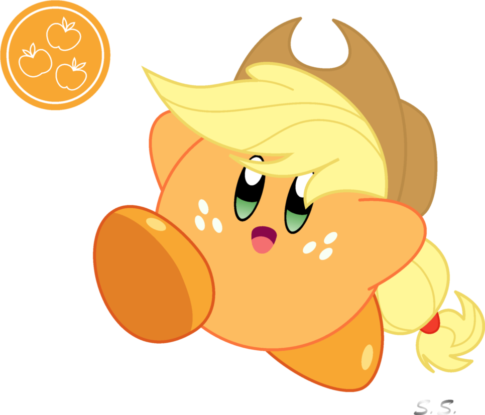 kirby applejack 2 by silver soldier-d5ay