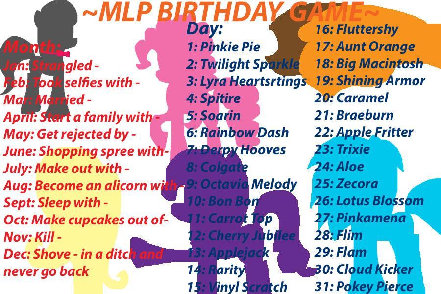 mlp fim birthday game by missbronyz-d72p