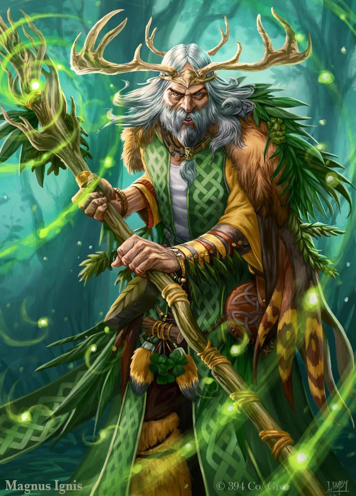 magnus ignis   druid eveolved by peterlu